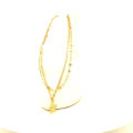 High Quality Fashion Jewelry/ 925 Silver Plated Gold/ Double Chain Bracelet